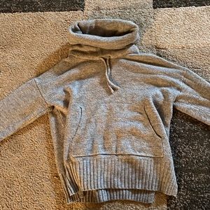 Cropped Grey Sweater